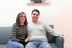 Homemade Michael And Dafne Have Their Very First Threesome